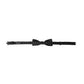Dolce & Gabbana Black Silk Fantasy Adjustable Neck Men Papillon Bow Tie