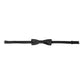 Dolce & Gabbana Black Silk Adjustable Neck Men Bow Tie