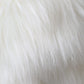 Dolce & Gabbana White Acrylic Fur Womens Bucket Hat