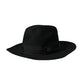 Dolce & Gabbana Black Rabbit Fedora Trilby Women Hat