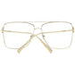 Tod's Gold Metal Glasses (Frames)