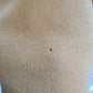 Dolce & Gabbana Beige Camel Skin Cashmere Shearling Overcoat Jacket