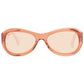 Bally Brown Plastic Sunglasses