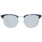 Lozza Gray Metal Sunglasses