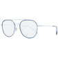 Lozza Gray Metal Sunglasses