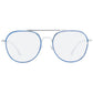 Lozza Gray Metal Sunglasses