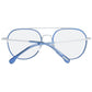 Lozza Gray Metal Sunglasses