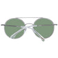 Lozza Gray Metal Sunglasses