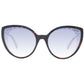 Emilio Pucci Brown Plastic Sunglasses
