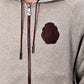 Billionaire Italian Couture Gray Cotton Hooded Sweatsuit