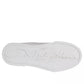 Dolce & Gabbana White Patch Calfskin Nappa Portofino Sneakers Shoes