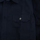 John Galliano Blue Casual Cotton Long Sleeve Shirt