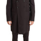 Dolce & Gabbana Bordeaux Wool Stretch Long 3 Piece Suit