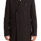 Dolce & Gabbana Bordeaux Wool Stretch Long 3 Piece Suit