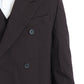 Dolce & Gabbana Bordeaux Wool Stretch Long 3 Piece Suit