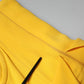 Dolce & Gabbana Yellow One Shoulder Side Slit Midi Dress
