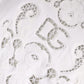Dolce & Gabbana White Viscose Floral Cut Out Cardigan Sweater