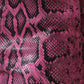 Dolce & Gabbana Pink Leather High Waist Hot Pants Shorts