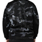 Dolce & Gabbana Black Camouflage Round Neck Sweatshirt Sweater