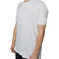 Dolce & Gabbana White Logo Embossed Cotton Crewneck T-shirt