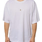 Dolce & Gabbana White Metal DG Logo Cotton Short Sleeves T-shirt