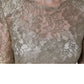 Dolce & Gabbana Gold Floral Lace A-line Sheath Mini Dress