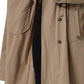 Dolce & Gabbana Khaki Double Breasted Trench Coat Jacket