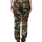 Dolce & Gabbana Multicolor Camouflage Cargo Pants