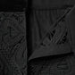 Dolce & Gabbana Black Floral Lace High Waist Pencil Cut Skirt