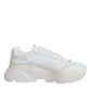 Dolce & Gabbana White Daymaster Low Top Sneakers Shoes