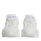Dolce & Gabbana White Knitted Daymaster Sneakers Shoes