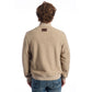 Roberto Pepe Luxury Beige Wool Men Jacket