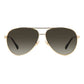 Jimmy Choo Gold Metal Sunglasses