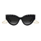 Jimmy Choo Black Acetate Sunglasses