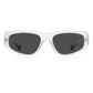 Polaroid Transparent Plastic Sunglasses