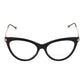 Philipp Plein Black Cellulose Acetate Glasses (Frames)
