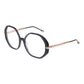 Philipp Plein Gray Cellulose Acetate Glasses (Frames)