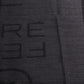 GF Ferre Dark Gray Wool Viscose Foulard Patterned Scarf
