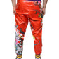 Dolce & Gabbana Multicolor Printed Jogger Sweatpants Pants