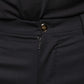 Dolce & Gabbana Black Wool Skinny Men Dress Pants
