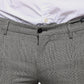 Dolce & Gabbana Gray Check Tartan Wool Skinny Pants