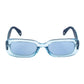 Police Blue Acetate Sunglasses