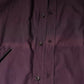 Dolce & Gabbana Dark Violet Cotton Dress GOLD Men Formal Shirt