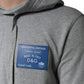 Dolce & Gabbana Gray Cotton Logo Hooded Sweatshirt Sweater