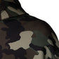 Dolce & Gabbana Multicolor Camouflage Hooded Sweatshirt Sweater
