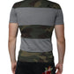 Dolce & Gabbana Multicolor Camouflage Cotton Crew Neck T-shirt