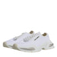 Dolce & Gabbana White Airmaster Low Top Men Sneakers Shoes
