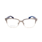 Alexander McQueen Bicolor Metal Glasses (Frames)