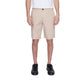 Armani Exchange Beige Cotton Bermuda Shorts
