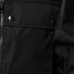 Dolce & Gabbana Black Nylon Winter Men Parka Coat Jacket